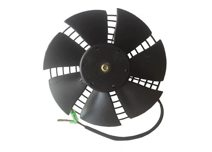 Black Motorcycle Spare Parts Electric Radiator Cooling Fans For Water Cooled Engine