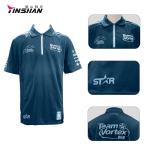 Cotton/Poly Motorcycle Team Sportswear Pit Crew Racing Polo Shirt for Motocross