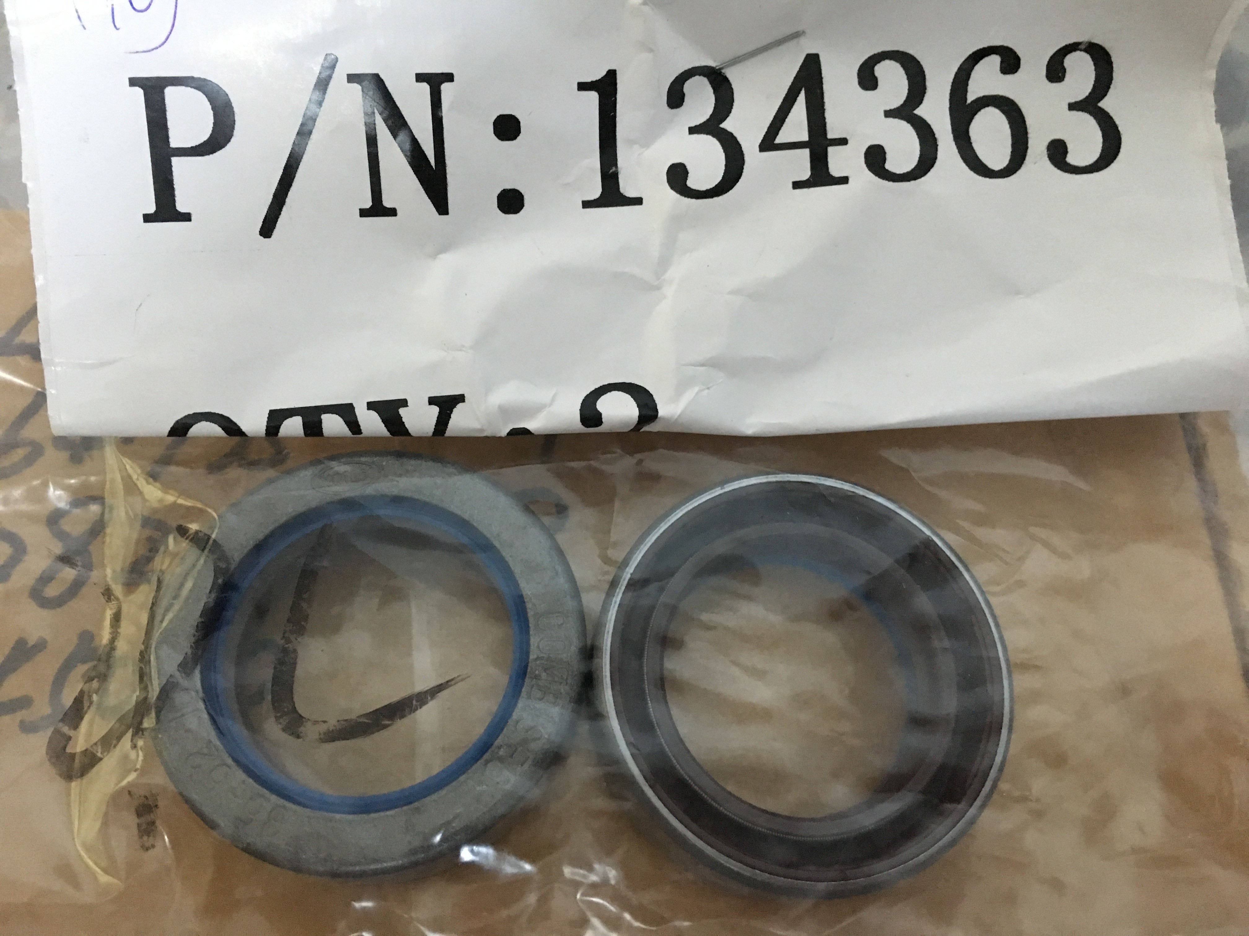 Stainless Steel Oil Seal Backhoe Loader Parts SP110995 134363