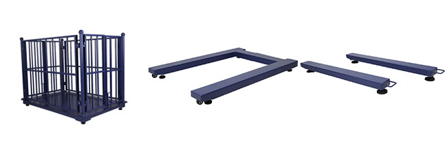 Heavy Duty Industrial Platform Pallet Floor Scales 1.5x1.5M 3000Kg