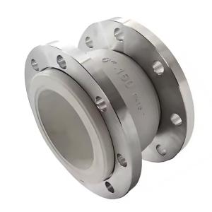 Quality Food Grade Flange Connection Single Bellow Rubber Expansion Joint DN150 DIN PN10 SS316 wholesale