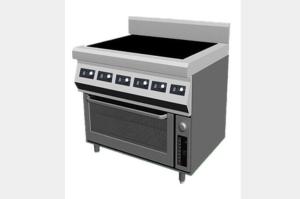 Quality 6 Burner 304 Stainless Steel induction range cookers With Oven 50HZ / 60HZ wholesale