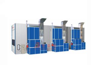 Quality 20Meter Bus Truck Paint Booth Customied Vehicle Spray Booth With Diesel Heat Oven wholesale