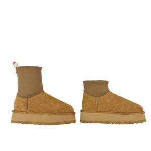 Quality Slim Thick-Soled Pencil Boots Women'S New Winter Plus wool Thickened Snow Boots Women'S Outer Wear Cowhide Waterproof wholesale