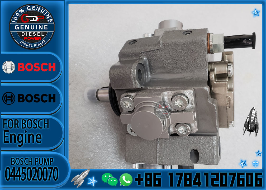 High Quality Diesel Fuel Injector Pump 6271-71-1110 0445020070 0 445 020 070 For Komatsu SAA4D95LE-5 Engine