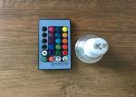 3W GU10 High Brightness Colorful RGB LED Spotlight Bulbs DMX AC 220V