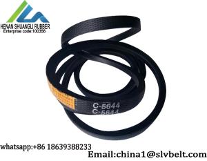 Quality Rubber C V Belt Wrapped Length 540''-550'' For Mechanical Transmission wholesale