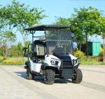 White Color 4 Seater Golf Cart Motor Depot AC Motor 3.5kw Wheelbase 2300mm