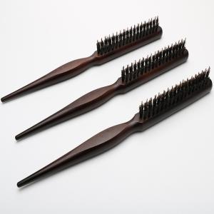 Quality OEM Wooden Hair Comb And Antistatic Boar Hair Brush Efficiently Tame Your Hair wholesale
