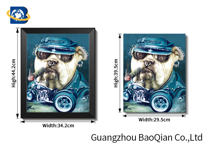 Clear Vivid Animal 3d Photo For Home Wall Decor , 3d Flipped Changing Wall Art