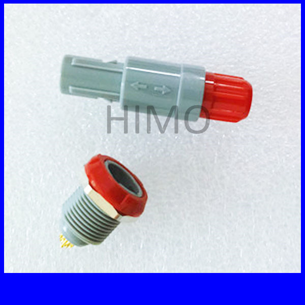 two key 2 pin PAGPKG 1P series male and female redel medical plastic connector