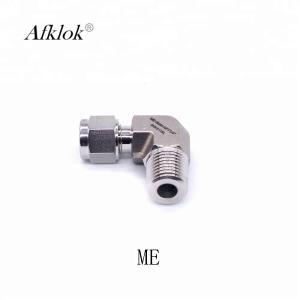 Quality Stainless Steel 316 Male and Ferrule Elbow Tube Tittings wholesale