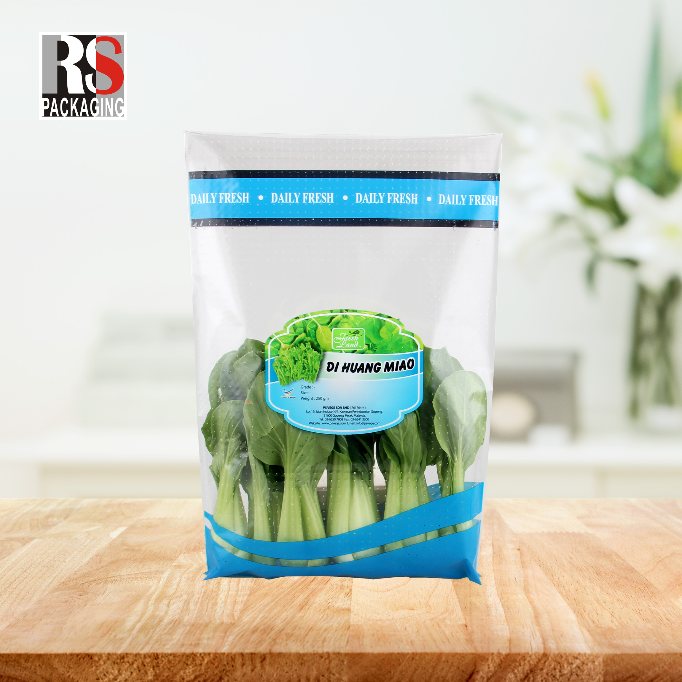 Hot Seal Clear OPP Plastic Cookie Packaging Bag Food Grade