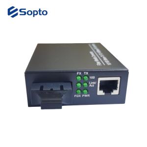 Quality 10/100M 1310nm Single Mode Fiber Media Converter SC Interface wholesale