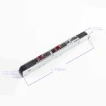 Hotel Design UPVC Double Sliding Doors and Windows Wheels Rollers Bearing 90kgs