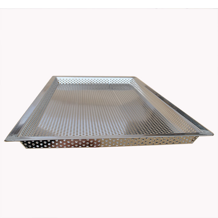 Customized Perforated Baking Trays For Drying Herb - Medicine , 460 X660 Mm Size