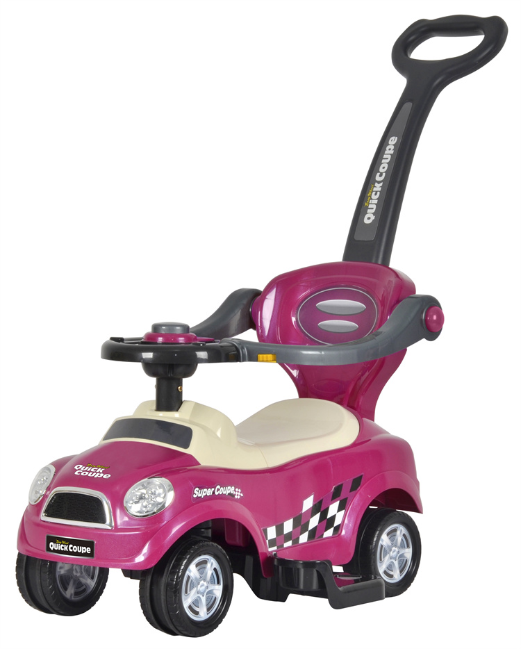 Purple Mini Balance Bike for Children to Ride On Car Made of PP Plastic Material