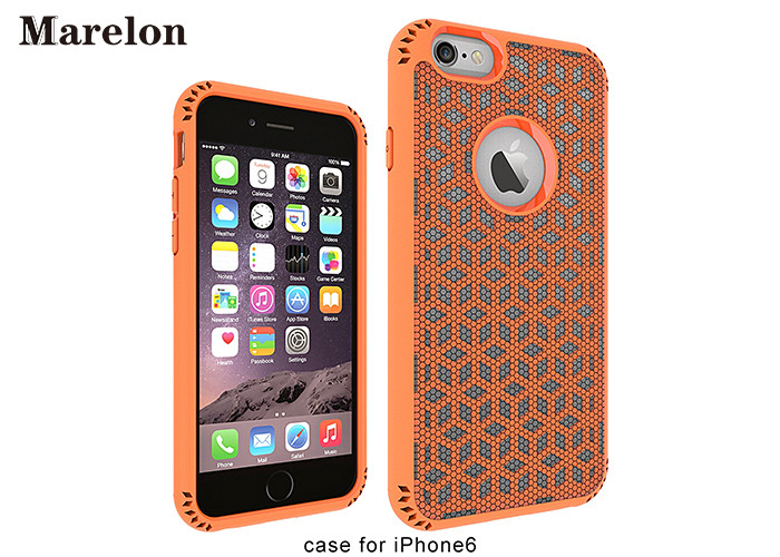 Creative Grid Protective TPU Phone Case All Round Protection For Iphone 6 6s