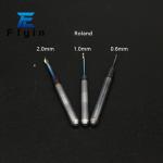 DC Coated Cad Cam Dental Milling Bur Cylindrical Shaped