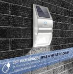 FCC Certification IP65 Wall Mounted Solar Garden Lights
