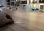 Decorative Clear Sanitaryware 6mm Glass Shower Door Panels