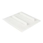 9005 Vacuum Conveyor Chain Holes Punched Flat Top Modular Belting Industrial