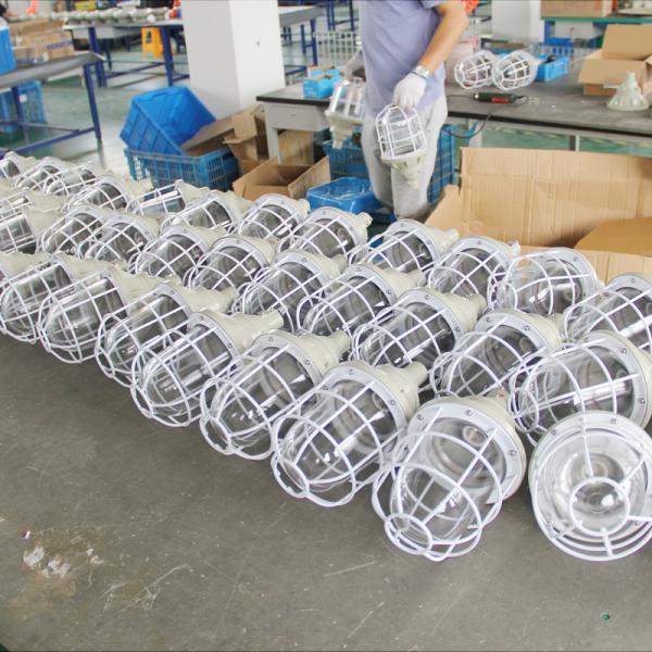 Tempered Glass Lens Material Explosion Proof HID Lighting For Extreme Temperatur