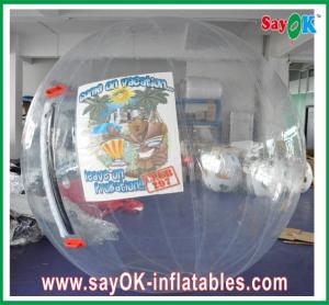 Quality Inflatable Yard Games TPU / PVC Inflatable Sports Games , Water Park Water Walking Ball wholesale