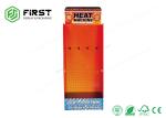 Easy Assembly Cardboard Advertising Stand Customized Floor Display With Plastic