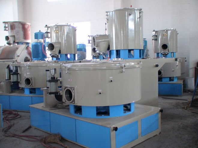 Full Automatic High Speed PVC Cooling And Heating Plastic Mixer With High Technology
