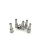 Electrophoresis CNC Lathe Machining Parts , hex rivet nut fastenal 6x31.6mm