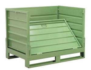 Quality Warehouse Metal Storage Bins-folding metal steel storage cage wholesale