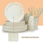 60th 80th 90th Birthday Paper Plates