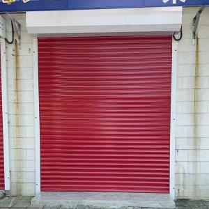 Quality 80mm Aluminum Rolling Shutter 100mm Tubular Motor Aluminium Security Shutters wholesale