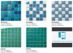 0.77kg 303x303mm Swimming Pool Mosaic Tiles Crack Glazed Decorative Alkali Proof