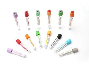 Quality 100mm Vacuum Blood Collection Tube , Blood Sample Collection Vials wholesale