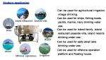 Portable mobile desalination plant household water desalination plant