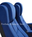 580MM Width Molded Foam Movie Theater Chairs Leather / Fabric Automatic Soft