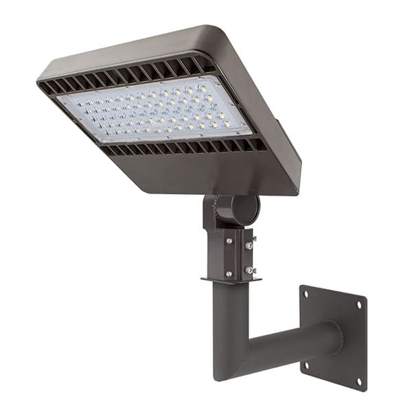 Customized Aluminum Pole Mounting Tenon Bracket for LED Shoebox Light