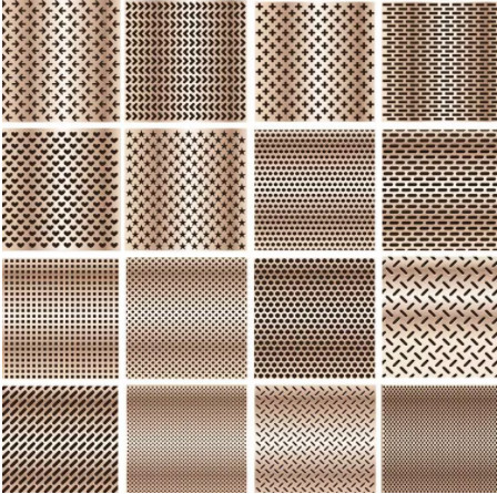 25mm Hexagonal 1m Galvanized Decorative Panels Perforated Metal Screen Sheet
