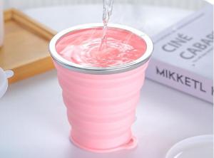 Quality Food Grade Silicone Foldable Cup Silicone Collapsible Cup For Drinking wholesale