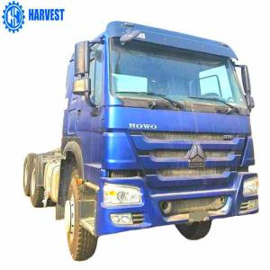 Quality Left Hand Drive 6x4 371hp Sinotruk Howo Tractor Truck With Flat Cabin wholesale