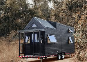 Quality 40 Ft Tiny House On Wheels DEEPBLUE Tiny House Company Prefab Movable House wholesale