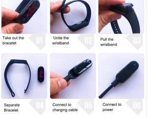 Quality Smart Measuring Waterpoof IPX67 Temperature Control Wristband wholesale