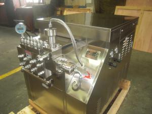 Quality ISO Automatic High Pressure Homogenizer PLC Control 20Mpa wholesale