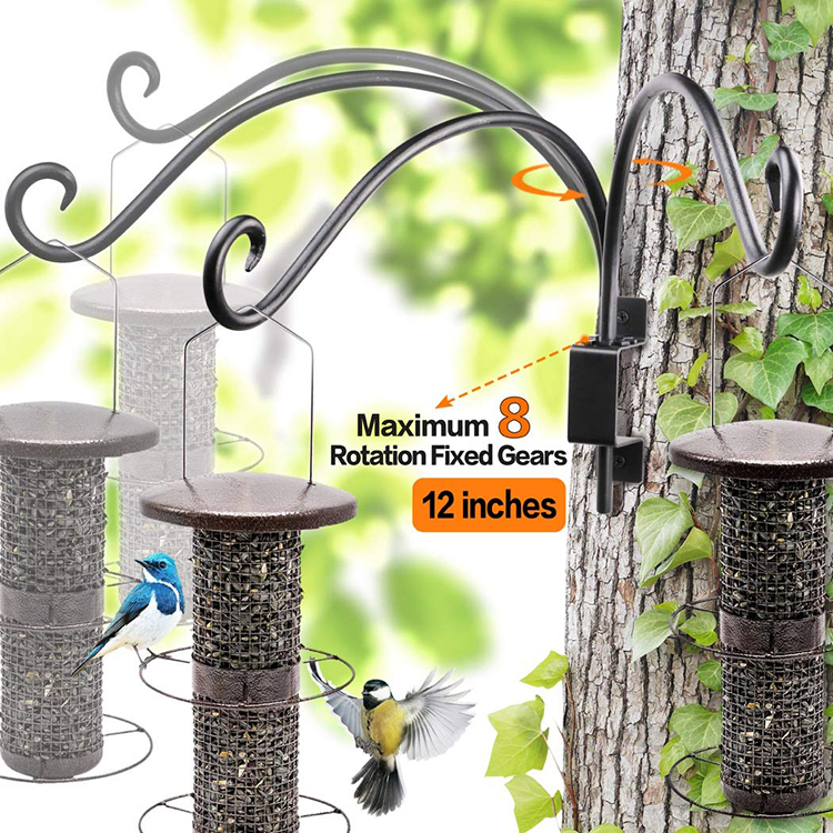 Surealong macrame hanging plant bracket for plant hangers powder coating for support