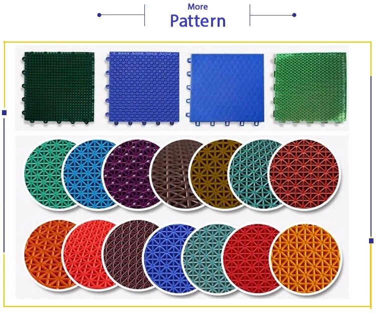 IAAF Waterproof Indoor Sports Flooring Interlocking Gym Flooring