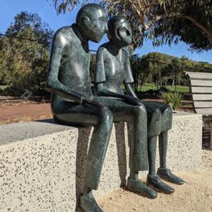 Quality Custom Bronze Figure Sculpture Medium Size Bronze Statue Sculpture wholesale