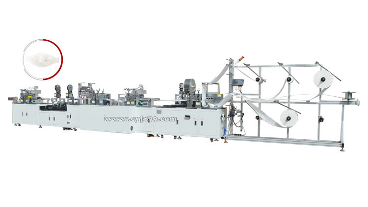 18.5kW Disposable Face Mask Making Machine For Grinding Sanding Sweeping