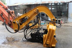 Quality 25 Ton Excavator Vibro Machine For Sheet Pile Hammer 2800rpm wholesale